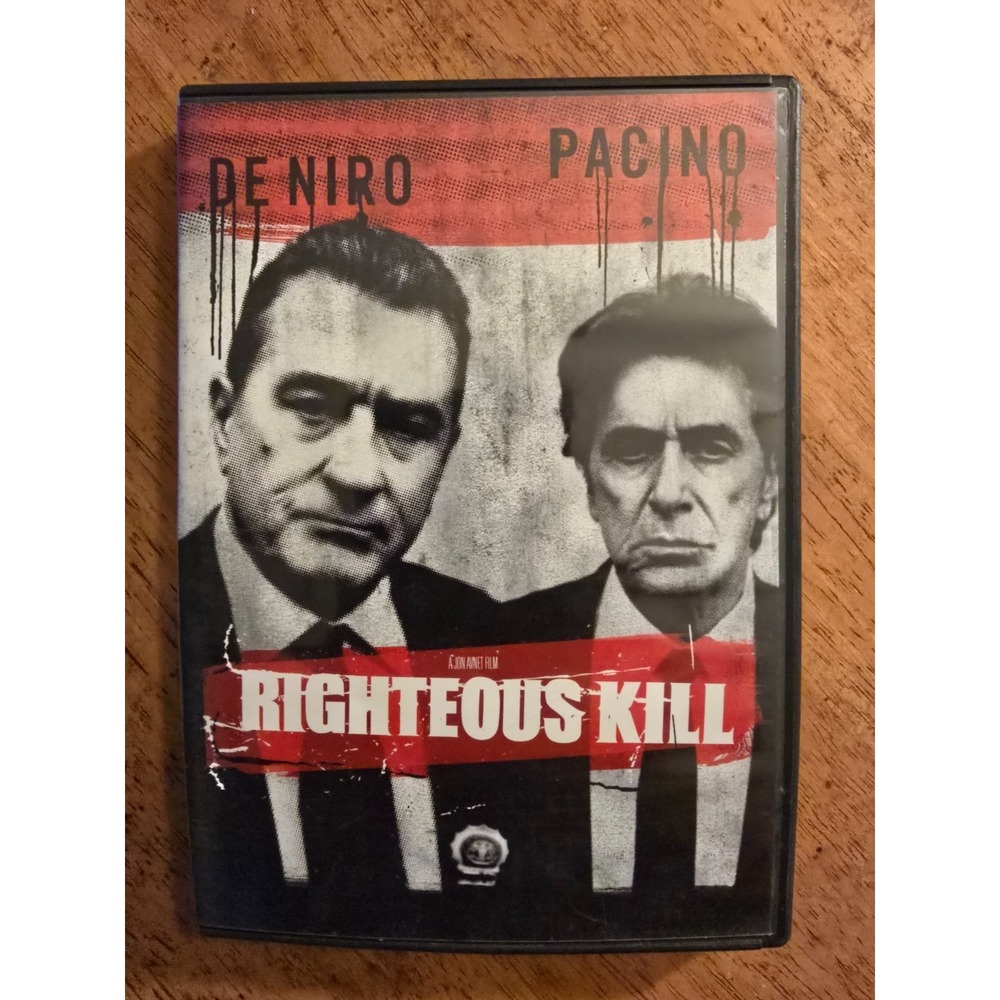 Righteous Kill (DVD,‎ 2008), DeNiro, Pacino, Excellent Condition